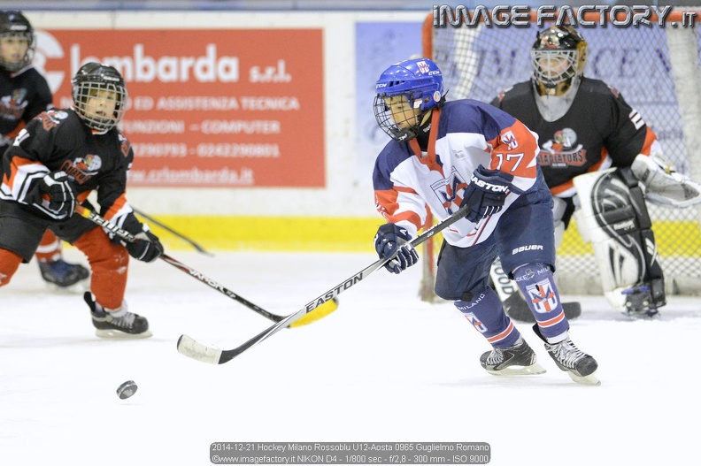 2014-12-21 Hockey Milano Rossoblu U12-Aosta 0965 Guglielmo Romano.jpg